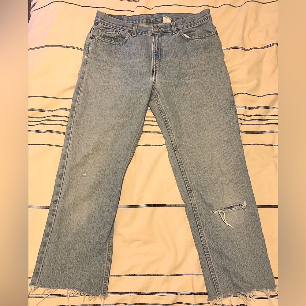 Vintage Cropped Levi’s Jeans